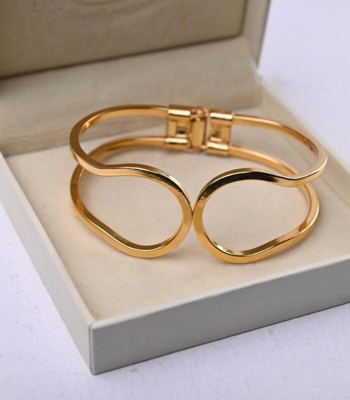 Bracelete duplo com abertura