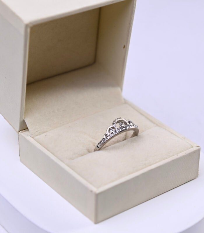 Anel Coroa Cravejada