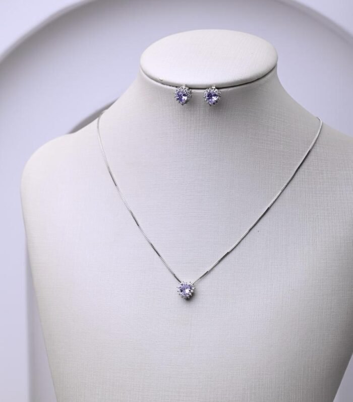 Conjunto Ponto de Luz Lilás