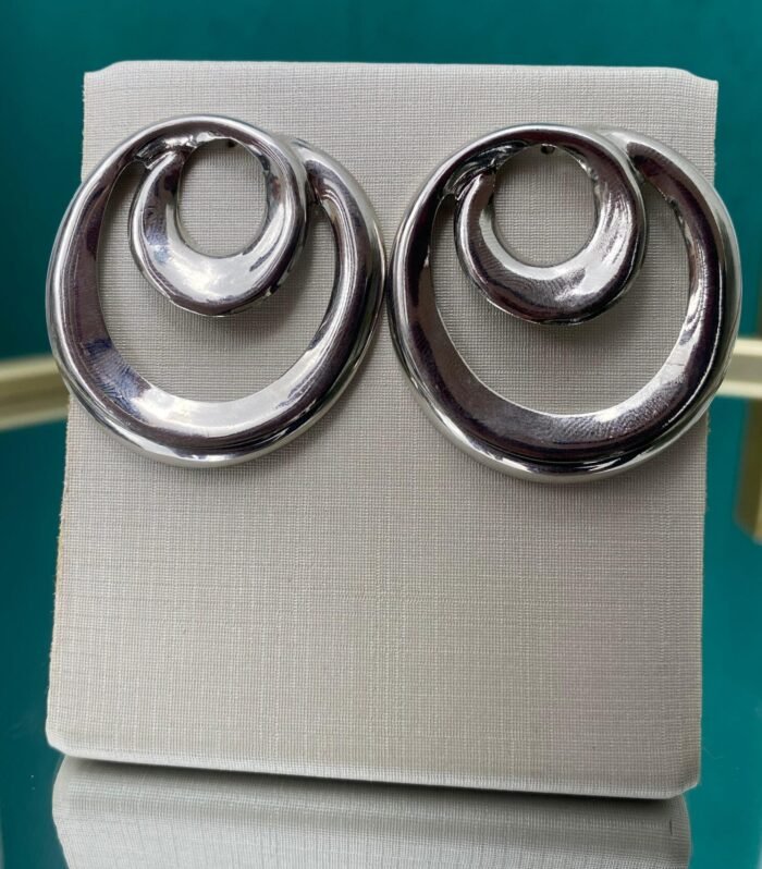 Brinco Eclipse Prateado