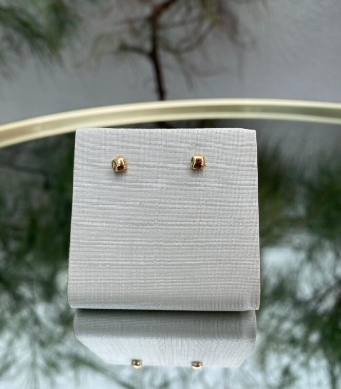 Brinco Ponto de Luz Dourado